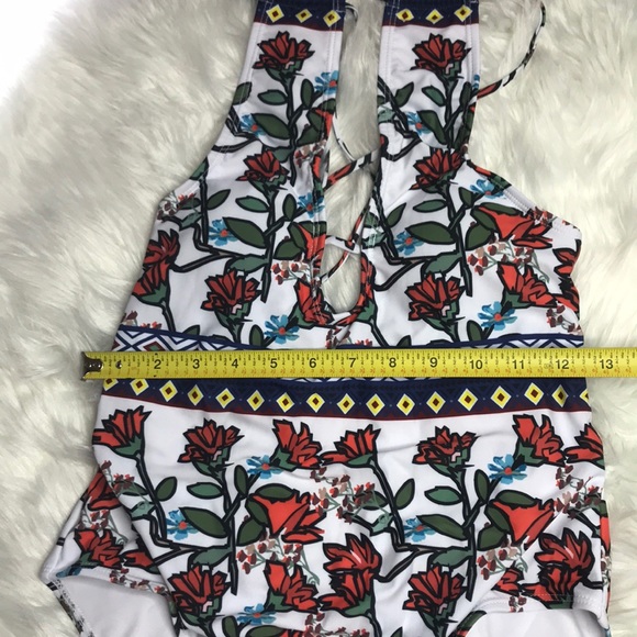 🌟HP🌟LAST ☝️ Floral 🌸 Boho One Piece Monokini - Picture 6 of 6